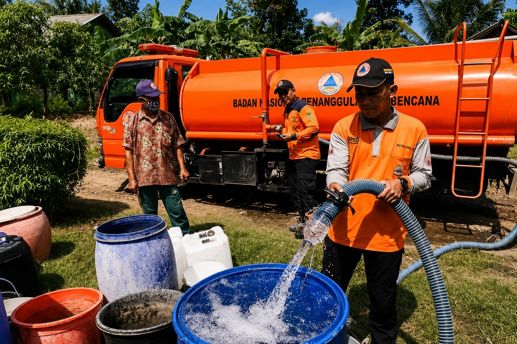 BPBD Lumajang Menghadapi Musim Kemarau